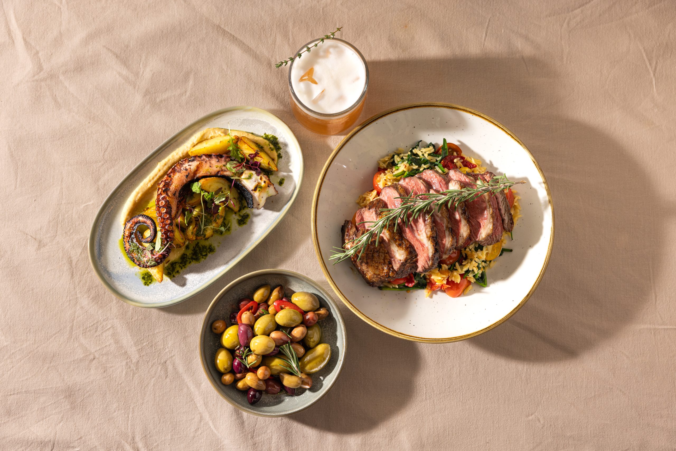 Fremantle Octopus Lamb Orzo Olives scaled